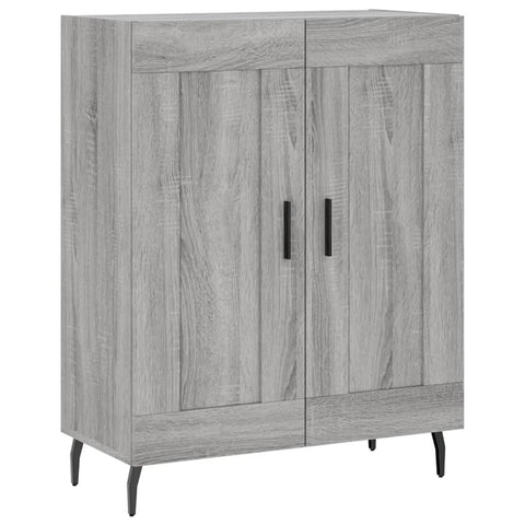 vidaXL Sideboard Grey Sonoma 69.5x34x90 cm Engineered Wood