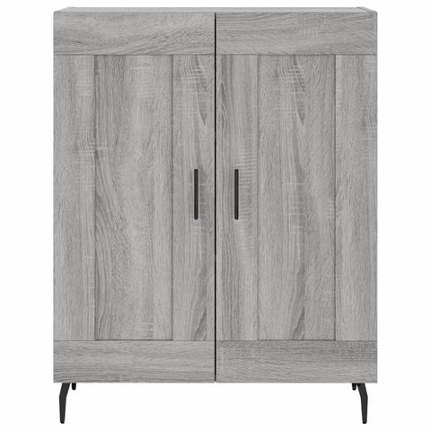 vidaXL Sideboard Grey Sonoma 69.5x34x90 cm Engineered Wood