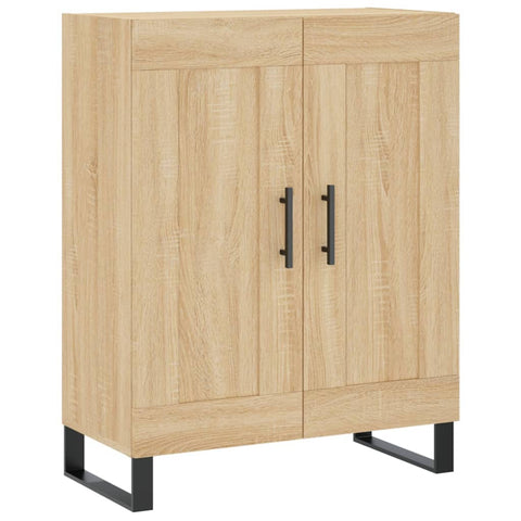 vidaXL Sideboard Sonoma Oak 69.5x34x90 cm Engineered Wood