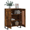 vidaXL Sideboard Smoked Oak 69.5x34x90 cm Engineered Wood