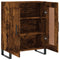 vidaXL Sideboard Smoked Oak 69.5x34x90 cm Engineered Wood