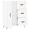 vidaXL Sideboard White 69.5x34x90 cm Engineered Wood