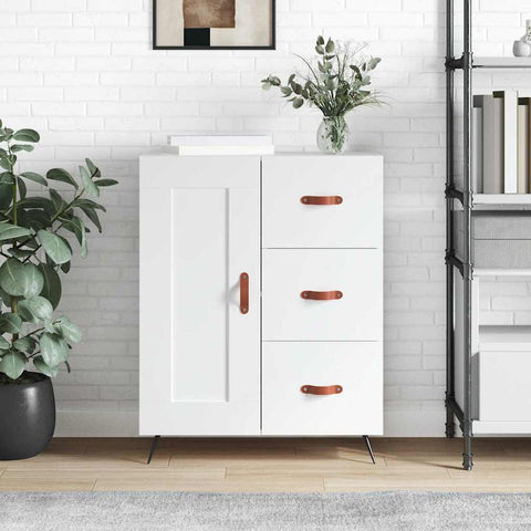 vidaXL Sideboard White 69.5x34x90 cm Engineered Wood