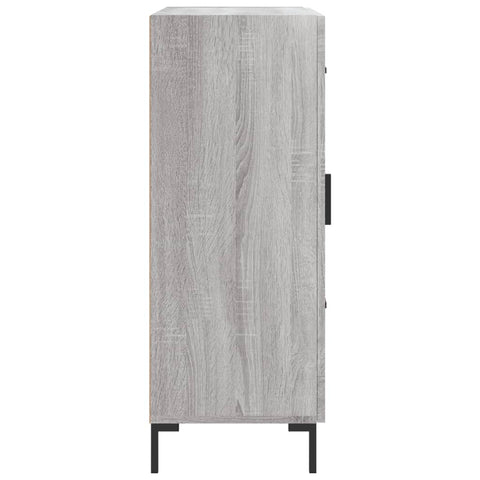 vidaXL Sideboard Grey Sonoma 69.5x34x90 cm Engineered Wood