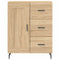 vidaXL Sideboard Sonoma Oak 69.5x34x90 cm Engineered Wood
