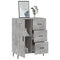 vidaXL Sideboard Concrete Grey 69.5x34x90 cm Engineered Wood