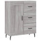 vidaXL Sideboard Grey Sonoma 69.5x34x90 cm Engineered Wood