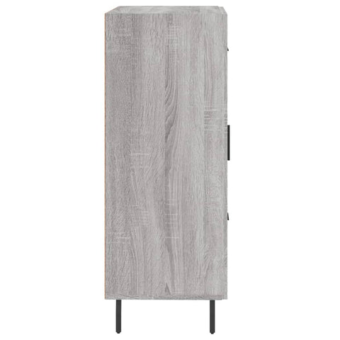vidaXL Sideboard Grey Sonoma 69.5x34x90 cm Engineered Wood