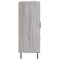 vidaXL Sideboard Grey Sonoma 69.5x34x90 cm Engineered Wood
