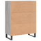 vidaXL Sideboard Grey Sonoma 69.5x34x90 cm Engineered Wood