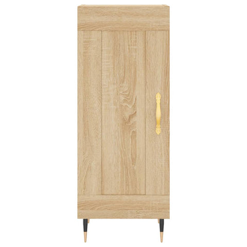 vidaXL Sideboard Sonoma Oak 34.5x34x90 cm Engineered Wood