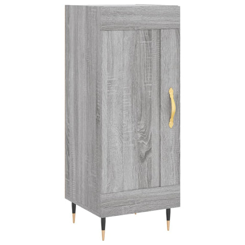 vidaXL Sideboard Grey Sonoma 34.5x34x90 cm Engineered Wood