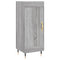 vidaXL Sideboard Grey Sonoma 34.5x34x90 cm Engineered Wood