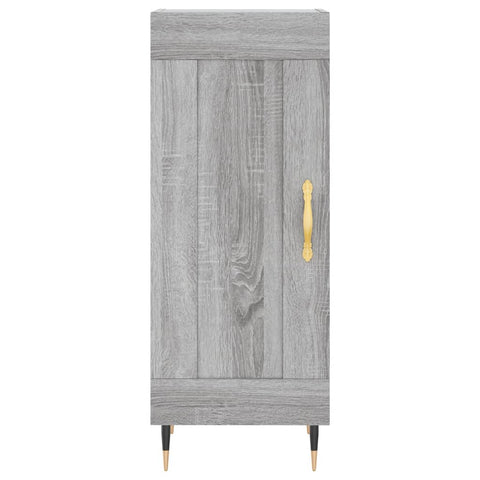 vidaXL Sideboard Grey Sonoma 34.5x34x90 cm Engineered Wood