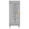 vidaXL Sideboard Grey Sonoma 34.5x34x90 cm Engineered Wood
