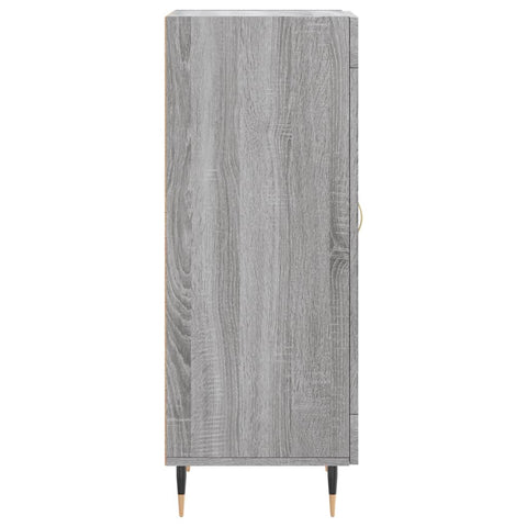 vidaXL Sideboard Grey Sonoma 34.5x34x90 cm Engineered Wood