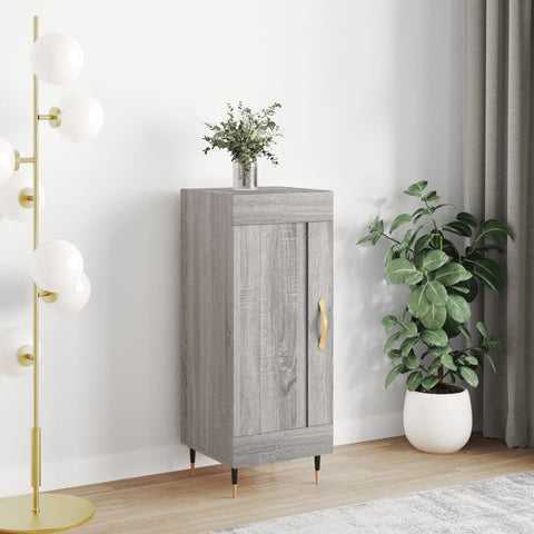 vidaXL Sideboard Grey Sonoma 34.5x34x90 cm Engineered Wood