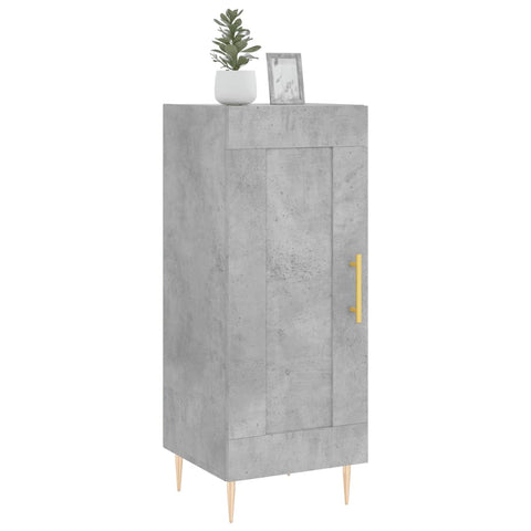 vidaXL Sideboard Concrete Grey 34.5x34x90 cm Engineered Wood