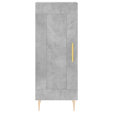 vidaXL Sideboard Concrete Grey 34.5x34x90 cm Engineered Wood