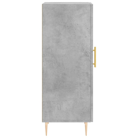 vidaXL Sideboard Concrete Grey 34.5x34x90 cm Engineered Wood