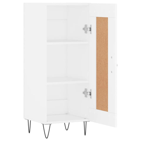 vidaXL Sideboard White 34.5x34x90 cm Engineered Wood