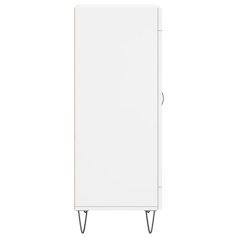 vidaXL Sideboard White 34.5x34x90 cm Engineered Wood