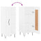 vidaXL Sideboard White 34.5x34x90 cm Engineered Wood