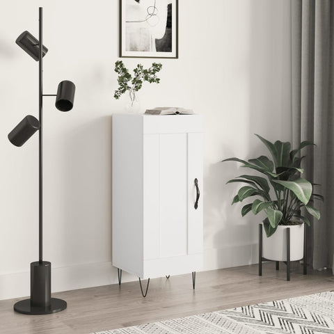 vidaXL Sideboard White 34.5x34x90 cm Engineered Wood