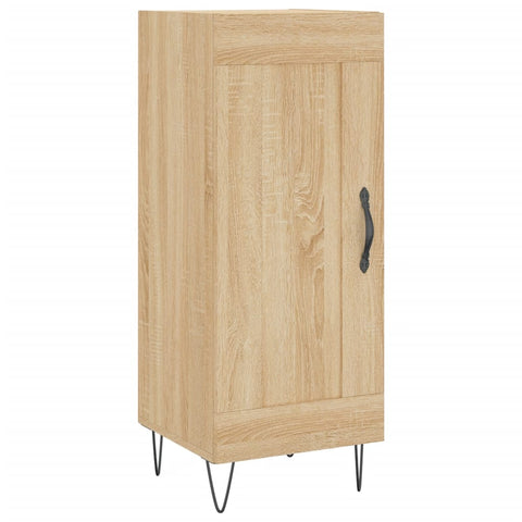 vidaXL Sideboard Sonoma Oak 34.5x34x90 cm Engineered Wood
