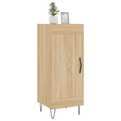 vidaXL Sideboard Sonoma Oak 34.5x34x90 cm Engineered Wood