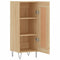 vidaXL Sideboard Sonoma Oak 34.5x34x90 cm Engineered Wood