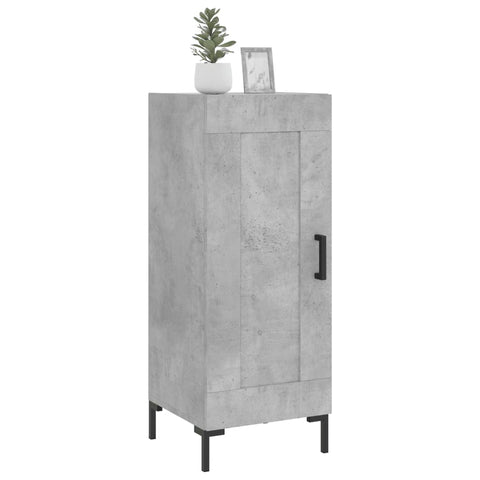 vidaXL Sideboard Concrete Grey 34.5x34x90 cm Engineered Wood