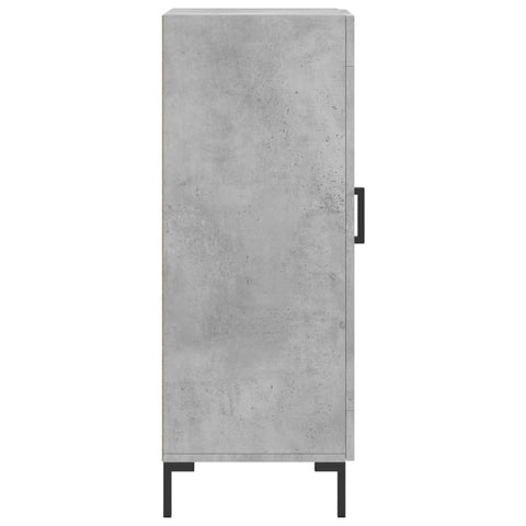 vidaXL Sideboard Concrete Grey 34.5x34x90 cm Engineered Wood