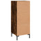 vidaXL Sideboard Smoked Oak 34.5x34x90 cm Engineered Wood