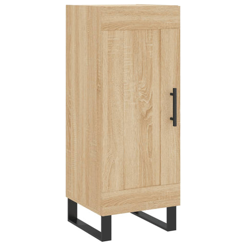 vidaXL Sideboard Sonoma Oak 34.5x34x90 cm Engineered Wood