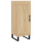 vidaXL Sideboard Sonoma Oak 34.5x34x90 cm Engineered Wood