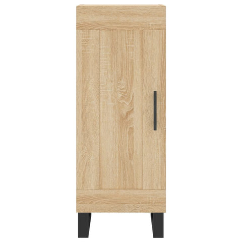 vidaXL Sideboard Sonoma Oak 34.5x34x90 cm Engineered Wood