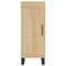 vidaXL Sideboard Sonoma Oak 34.5x34x90 cm Engineered Wood