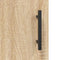 vidaXL Sideboard Sonoma Oak 34.5x34x90 cm Engineered Wood