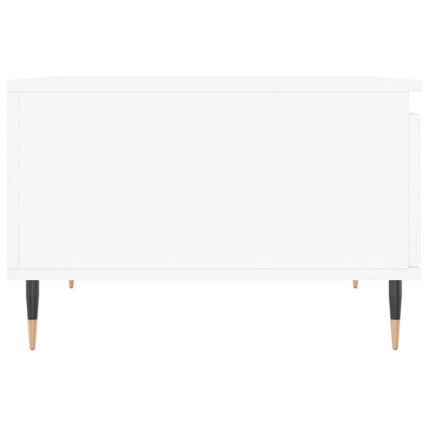 vidaXL Coffee Table White 55x55x36.5 cm Engineered Wood