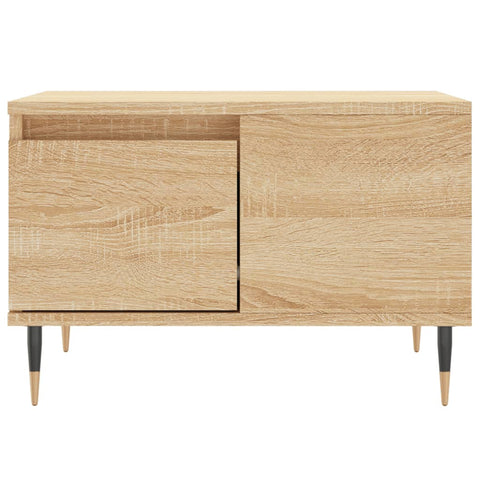 vidaXL Coffee Table Sonoma Oak 55x55x36.5 cm Engineered Wood
