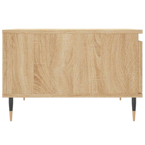 vidaXL Coffee Table Sonoma Oak 55x55x36.5 cm Engineered Wood