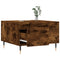 vidaXL Coffee Table Smoked Oak 55x55x36.5 cm Engineered Wood