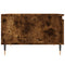 vidaXL Coffee Table Smoked Oak 55x55x36.5 cm Engineered Wood