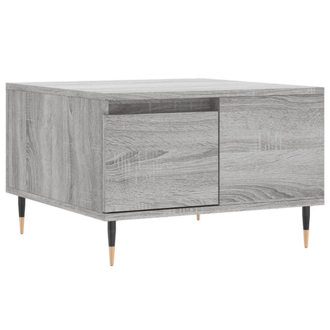 vidaXL Coffee Table Grey Sonoma 55x55x36.5 cm Engineered Wood