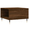 vidaXL Coffee Table Brown Oak 55x55x36.5 cm Engineered Wood