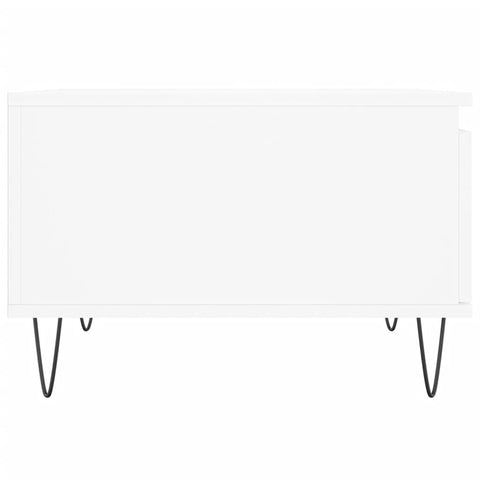 vidaXL Coffee Table White 55x55x36.5 cm Engineered Wood