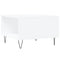 vidaXL Coffee Table White 55x55x36.5 cm Engineered Wood