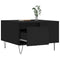 vidaXL Coffee Table Black 55x55x36.5 cm Engineered Wood