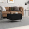 vidaXL Coffee Table Black 55x55x36.5 cm Engineered Wood